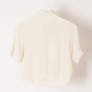 New Wilfred Turtleneck Blouse in Cream, XS